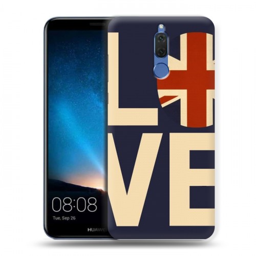 Дизайнерский силиконовый чехол для Huawei Nova 2i Флаг Британии