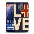 Дизайнерский силиконовый чехол для Nokia 9 PureView Флаг Британии