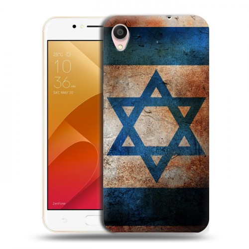 Дизайнерский пластиковый чехол для ASUS ZenFone Live L1 Флаг Израиля