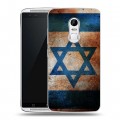 Дизайнерский пластиковый чехол для Lenovo Vibe X3 Флаг Израиля