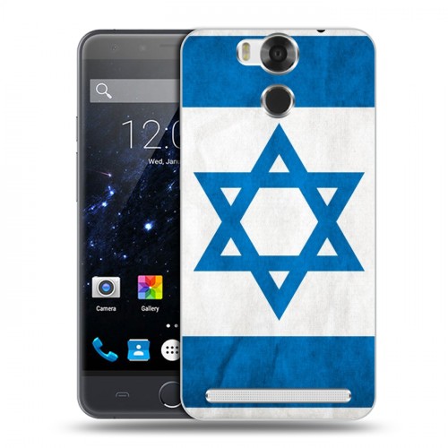 Дизайнерский пластиковый чехол для Ulefone Power Флаг Израиля