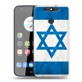 Дизайнерский силиконовый чехол для ZTE Blade V8C Флаг Израиля