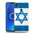 Дизайнерский силиконовый чехол для Alcatel 5V Флаг Израиля