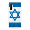 Дизайнерский силиконовый с усиленными углами чехол для Realme XT Флаг Израиля