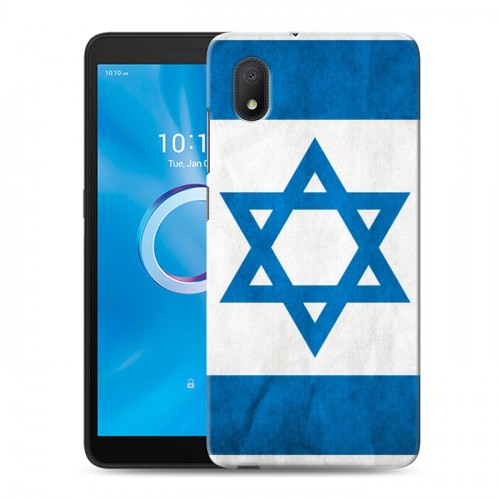 Дизайнерский силиконовый чехол для Alcatel 1B (2020) Флаг Израиля