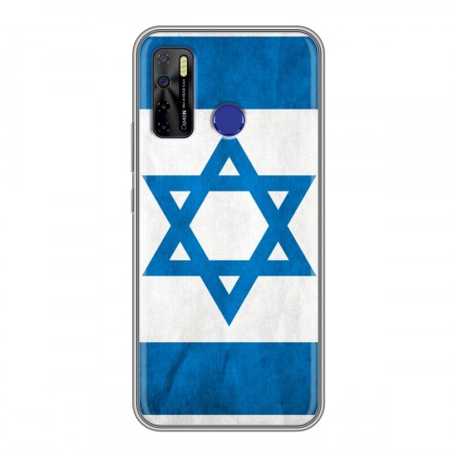 Дизайнерский пластиковый чехол для Tecno Camon 15 Флаг Израиля