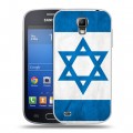 Дизайнерский пластиковый чехол для Samsung Galaxy S4 Active Флаг Израиля