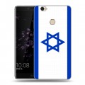 Дизайнерский пластиковый чехол для Huawei Honor Note 8 Флаг Израиля