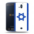 Дизайнерский силиконовый чехол для AGM X1 Флаг Израиля