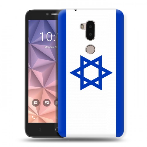 Дизайнерский силиконовый чехол для Alcatel A7 XL Флаг Израиля