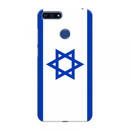 Дизайнерский силиконовый чехол для Huawei Honor 7A Pro Флаг Израиля