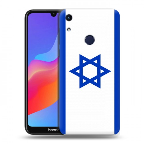 Дизайнерский пластиковый чехол для Huawei Honor 8A Флаг Израиля