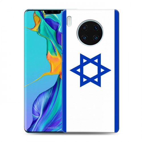 Дизайнерский пластиковый чехол для Huawei Mate 30 Pro Флаг Израиля