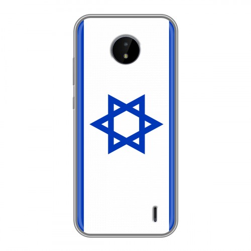 Дизайнерский пластиковый чехол для Nokia C20 Флаг Израиля