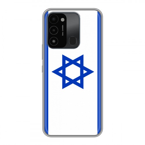 Дизайнерский пластиковый чехол для Tecno Spark Go 2022 Флаг Израиля