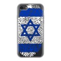 Дизайнерский силиконовый чехол для Iphone 7 Флаг Израиля