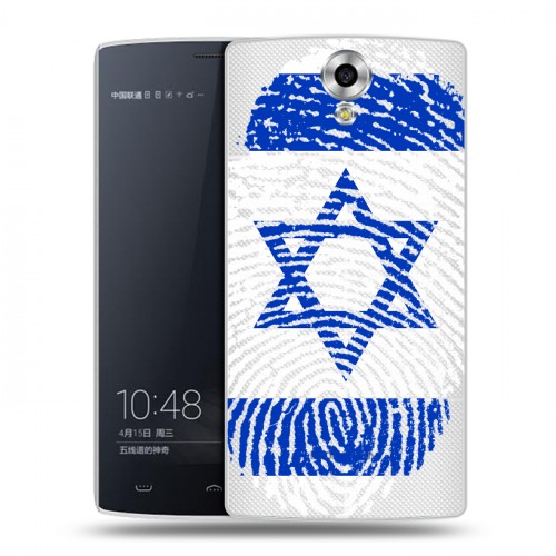 Дизайнерский силиконовый чехол для Homtom HT7 Флаг Израиля