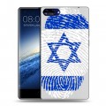 Дизайнерский силиконовый чехол для Doogee Mix Флаг Израиля