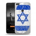Дизайнерский силиконовый чехол для Alcatel Idol 5S Флаг Израиля