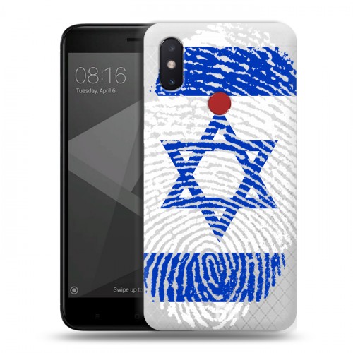 Дизайнерский силиконовый чехол для Xiaomi Mi8 SE Флаг Израиля