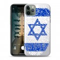 Дизайнерский пластиковый чехол для Iphone 11 Pro Флаг Израиля
