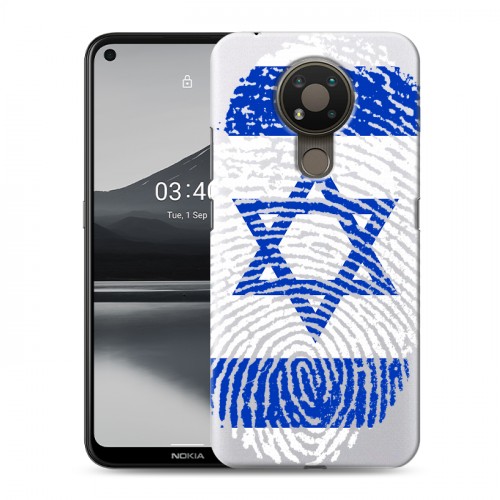 Дизайнерский пластиковый чехол для Nokia 3.4 Флаг Израиля