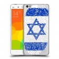 Дизайнерский пластиковый чехол для Xiaomi Mi Note Флаг Израиля