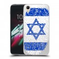 Дизайнерский пластиковый чехол для Alcatel One Touch Idol 3 (4.7) Флаг Израиля