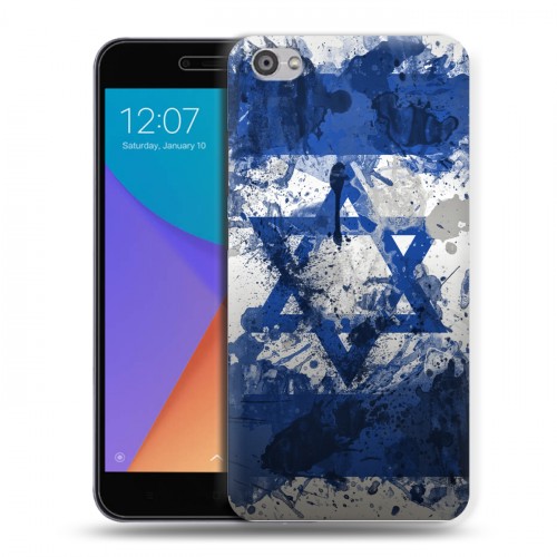 Дизайнерский пластиковый чехол для Xiaomi RedMi Note 5A Флаг Израиля