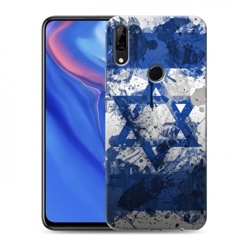 Дизайнерский пластиковый чехол для Huawei P Smart Z Флаг Израиля