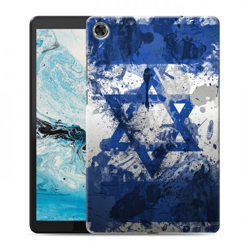 Дизайнерский силиконовый чехол для Lenovo Tab M8 Флаг Израиля
