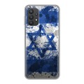 Дизайнерский силиконовый чехол для Samsung Galaxy A32 Флаг Израиля