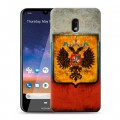 Дизайнерский силиконовый чехол для Nokia 2.2 Российский флаг