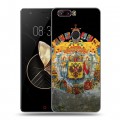 Дизайнерский пластиковый чехол для ZTE Nubia Z17 Российский флаг