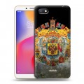 Дизайнерский пластиковый чехол для Xiaomi RedMi 6A Российский флаг