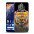 Дизайнерский силиконовый чехол для Nokia 9 PureView Российский флаг