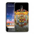 Дизайнерский пластиковый чехол для Nokia 2.2 Российский флаг