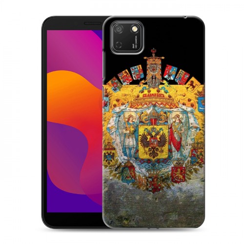 Дизайнерский силиконовый чехол для Huawei Honor 9S Российский флаг