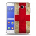 Дизайнерский силиконовый чехол для Samsung Galaxy J7 Флаг Грузии