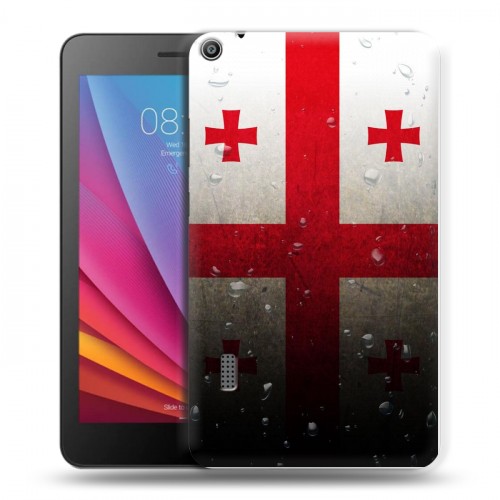 Дизайнерский силиконовый чехол для Huawei MediaPad T3 7 Флаг Грузии