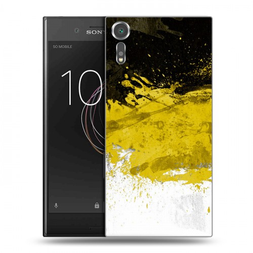 Дизайнерский пластиковый чехол для Sony Xperia XZs Российский флаг