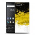 Дизайнерский пластиковый чехол для BlackBerry KEY2 Российский флаг