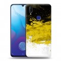 Дизайнерский пластиковый чехол для Vivo V11i Российский флаг