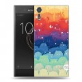 Дизайнерский пластиковый чехол для Sony Xperia XZs Кошки