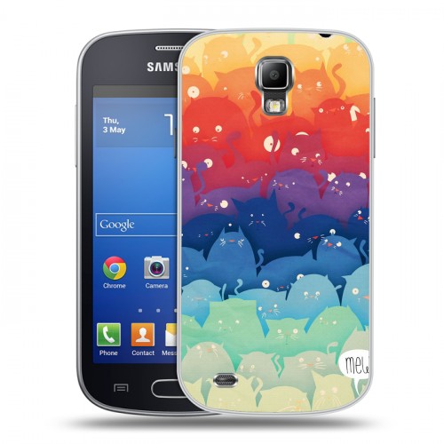 Дизайнерский пластиковый чехол для Samsung Galaxy S4 Active Кошки