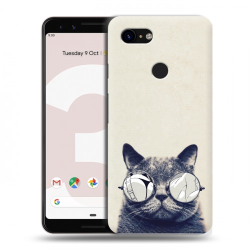 Дизайнерский пластиковый чехол для Google Pixel 3 Кошки