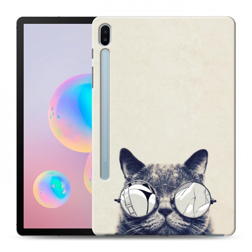 Дизайнерский силиконовый чехол для Samsung Galaxy Tab S6 Кошки