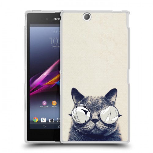 Дизайнерский пластиковый чехол для Sony Xperia Z Ultra  Кошки