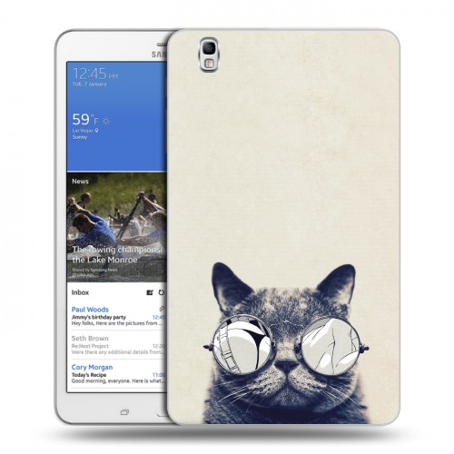 Дизайнерский силиконовый чехол для Samsung Galaxy Tab Pro 8.4 Кошки