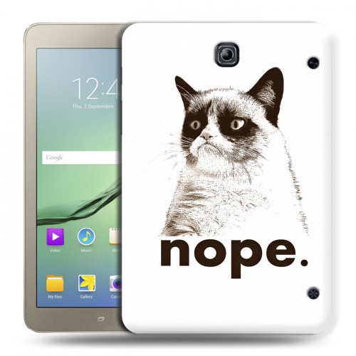 Дизайнерский силиконовый чехол для Samsung Galaxy Tab S2 8.0 Кошки